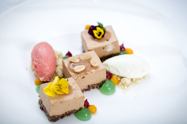 Weingaertnerhaus Restaurant Hotel Schloss Leitheim Dessert